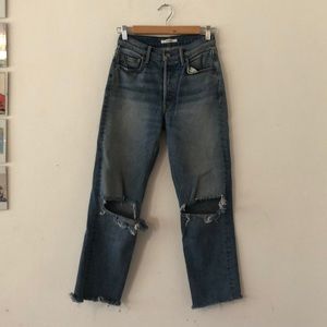GRLFRND “Helena” Straight Leg Jean, 25